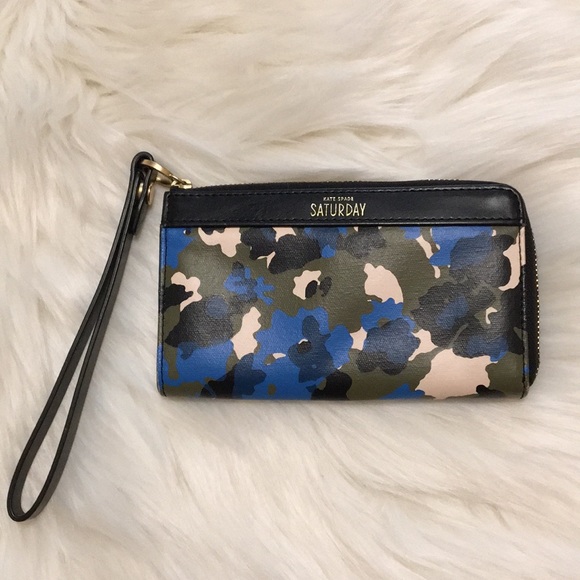 camo kate spade purse